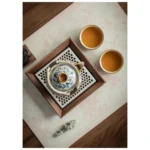 Sidera Vault Handmade Chinese Palace Museum Replica Tea Set - Ru Kiln Craftsmanship, 5.12"L x 3.15"H Teapot (180ml) & 2.76" Mouth Cups (70ml) - Image 5