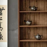 Sidera Vault Handmade Japanese Tokoname-Yaki Teapot - 3.07" Mouth, 4.13" Tall, 400ml Capacity - Hand-Painted Cherry Blossom & Mount Fuji Design - Image 5