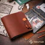 The Explorer's Archive | Bespoke Handcrafted Leather Scrapbook & Wax Seal Collection(Standard Edition)