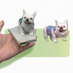 Bespoke Hand-Sculpted Pet Figurine – Archival Polymer Clay Memorial Sculpture (4.7" Classic Display) - Image 4