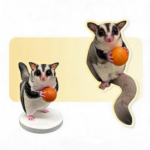 Bespoke Hand-Sculpted Pet Figurine – Archival Polymer Clay Memorial Sculpture (4.7" Classic Display) - Image 5